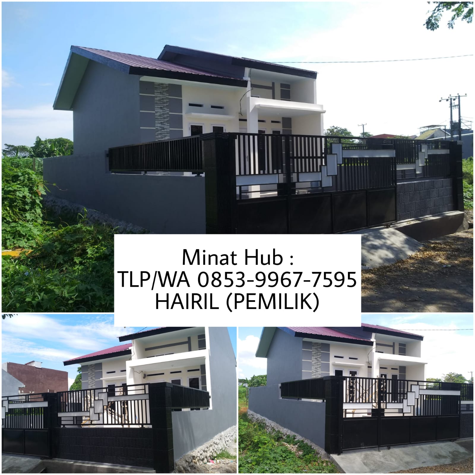 Dijual Rumah Murah Minimalis Tipe 45 Perumahan Cita Alam Lestari